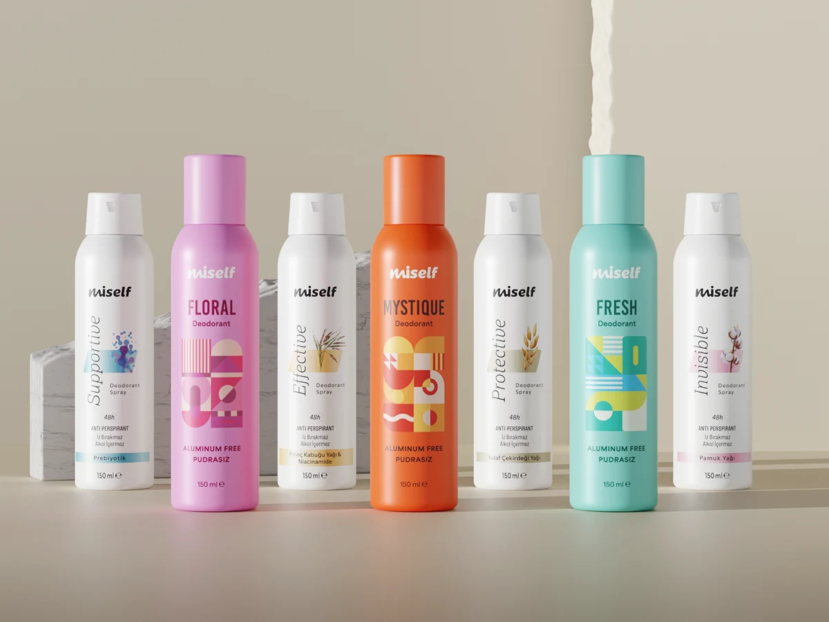 Miself Deodorant Series